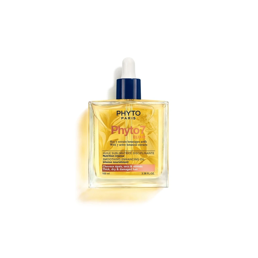Phyto 7 Elixir Smoothing Enhancing Oil - Λάδι Μαλλιών για Θρέψη-Απαλότητα-Control 100ml