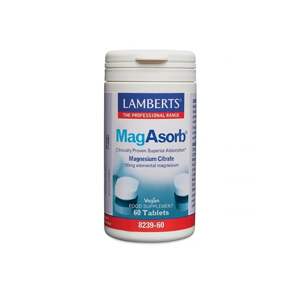 Lamberts MagAsorb 150mg 60Tabs