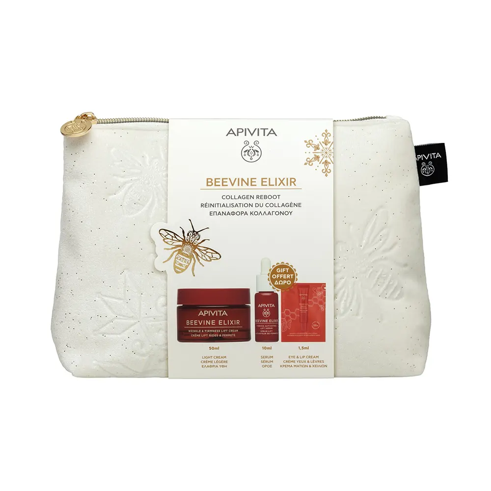 Apivita Beevine Elixir Κρέμα Ελαφριάς Υφής 50ml + Δώρο mini ορός ενεργοποίησης για Σύσφιξη & Lifting 10ml & Αντιρυτιδική Κρέμα Lifting ματιών 1,5ml