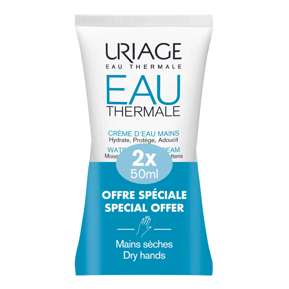 Uriage Promo Ενυδατική Κρέμα Χεριών 2x50ml