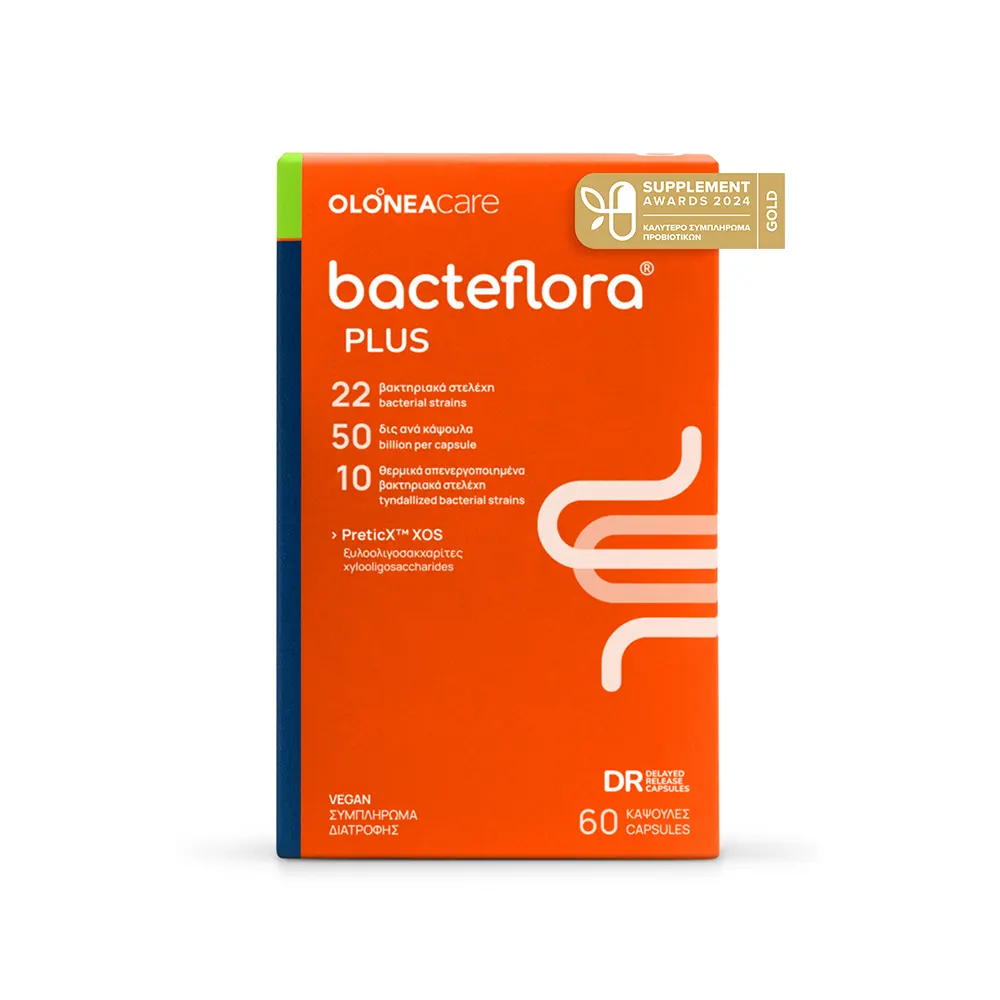 Olonea Bacteflora Plus – Προβιοτικά 60Caps