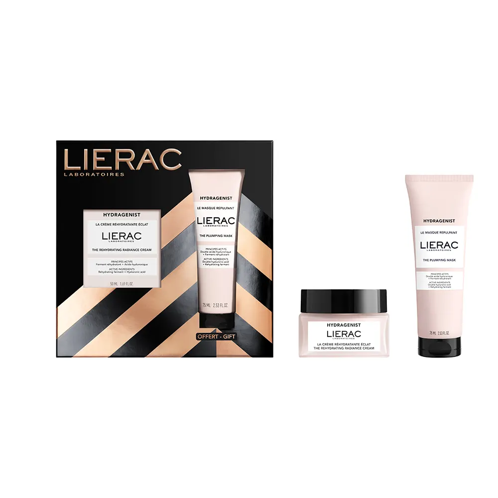 LIERAC Promo Hydragenist Creme Ενυδάτωσης Και Λάμψης 50ml & Δώρο Hydragenist Μάσκα Επαναπύκνωσης & Λάμψης 75ml