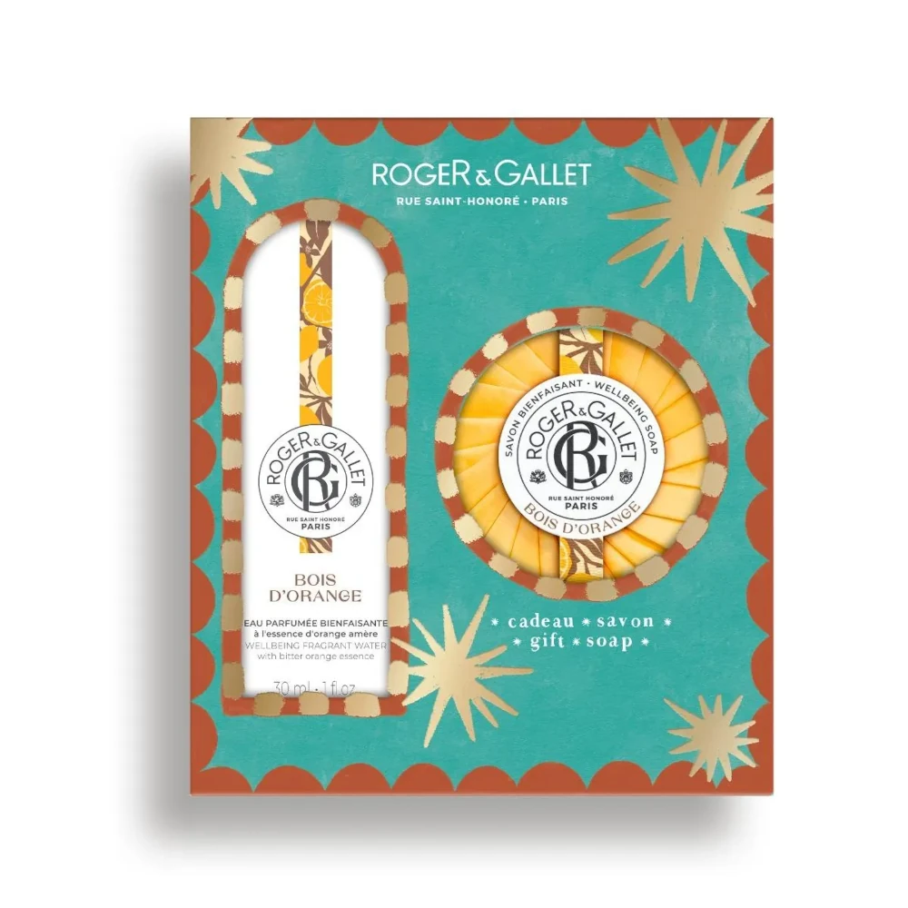 Roger & Gallet Promo Eau Parfumee Bienfaisante Bois d'Orange 30ml + Μπάρα Σαπουνιού 30ml