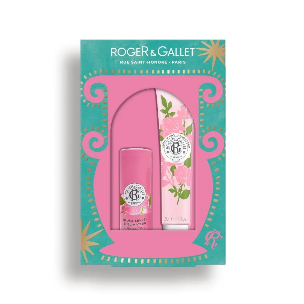 Roger & Gallet Promo Rose Balm Χειλιών 3,5g & Κρέμα Χεριών 30ml
