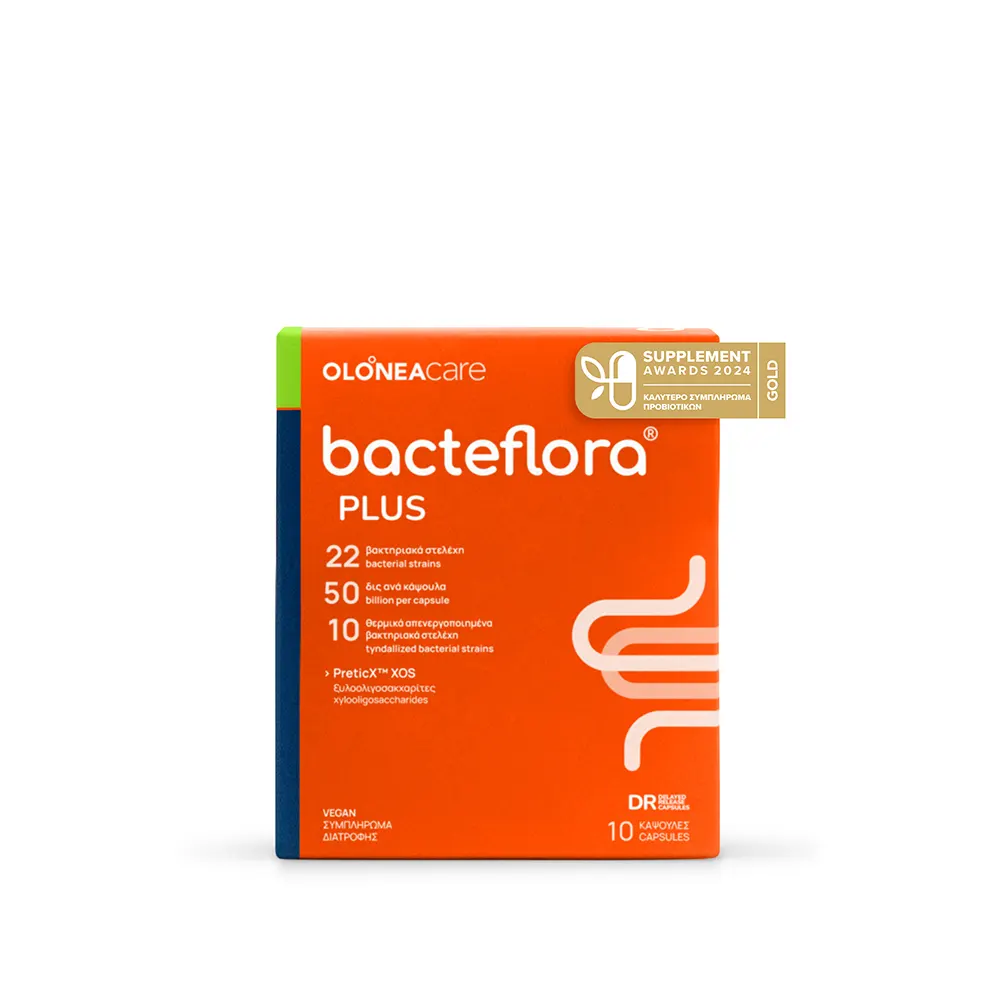 Olonea Bacteflora Plus – Προβιοτικά 10Caps