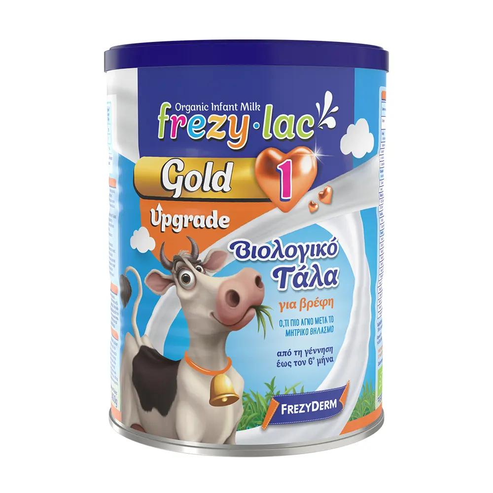 FREZYDERM Frezylac Gold 1 Upgrade Βιολογικό Γάλα σε Σκόνη για Βρέφη έως 6 Μηνών 400g