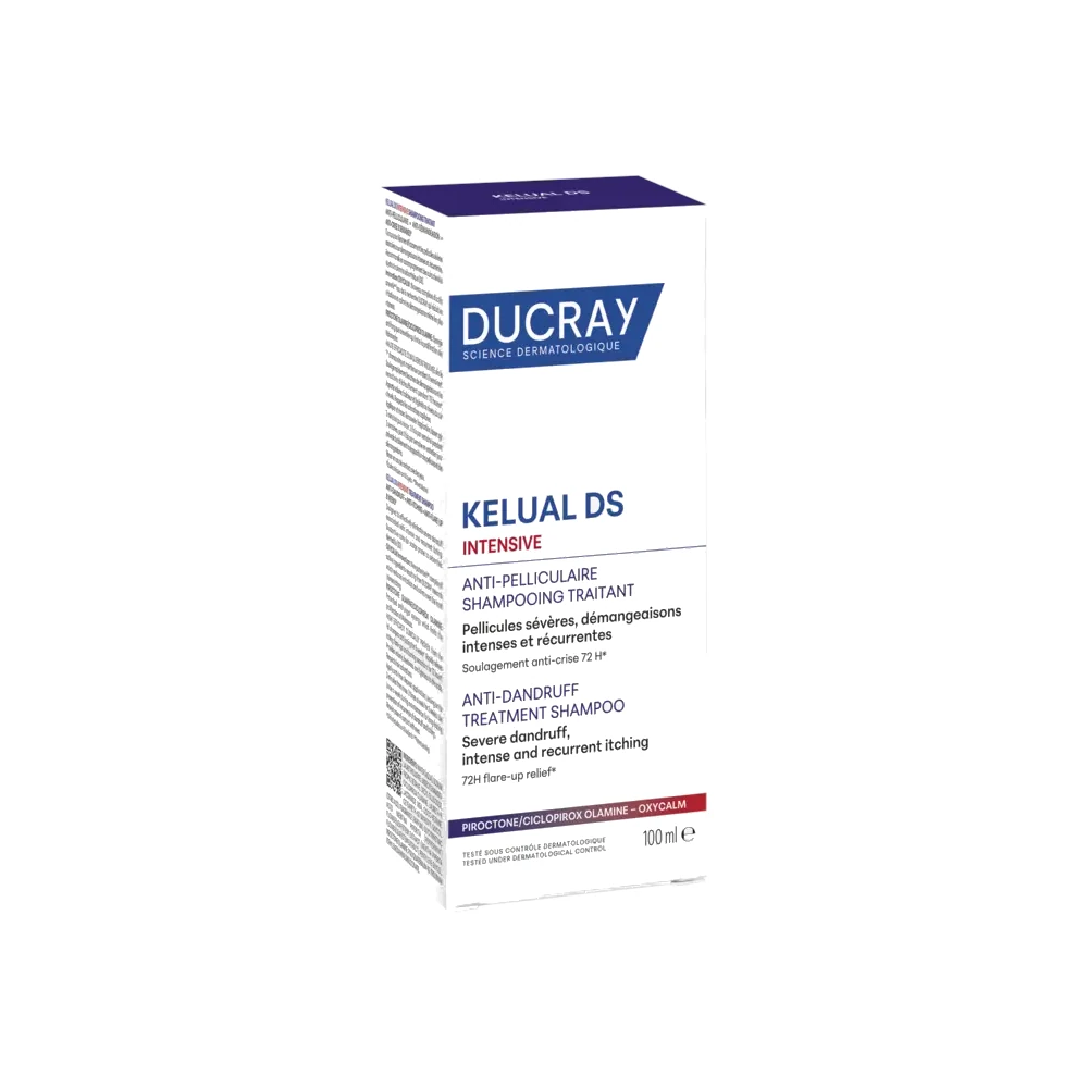 Ducray Kelual Ds Intensive - Σαμπουάν Κατά της Πιτυρίδας 100ml
