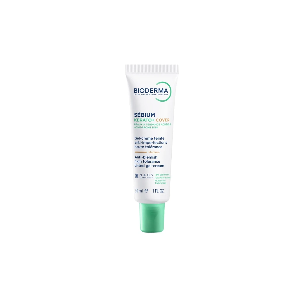 Bioderma Sebium Kerato+ Cover Anti-blemish High Tolerance Tinted Gel-Cream 30ml