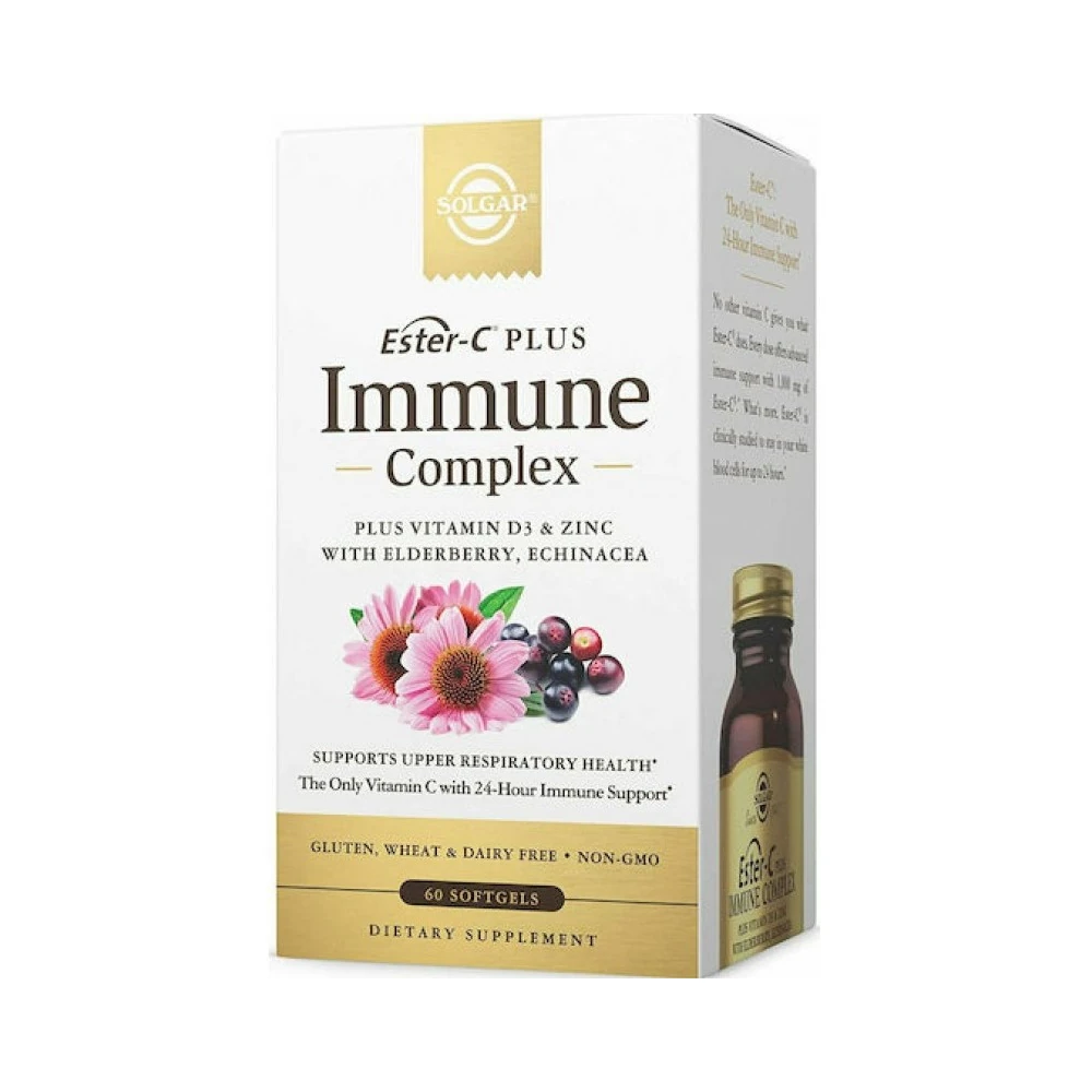 Solgar Ester-c Plus Immune Complex 60 Softgels