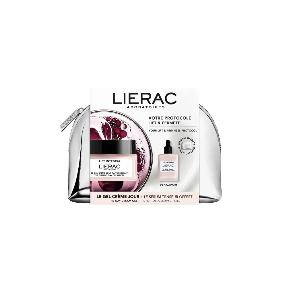 Lierac Lift Integral Promo The Firming Day Cream-Gel 50ml & Δώρο The Tightening Serum 15ml και Νεσεσέρ