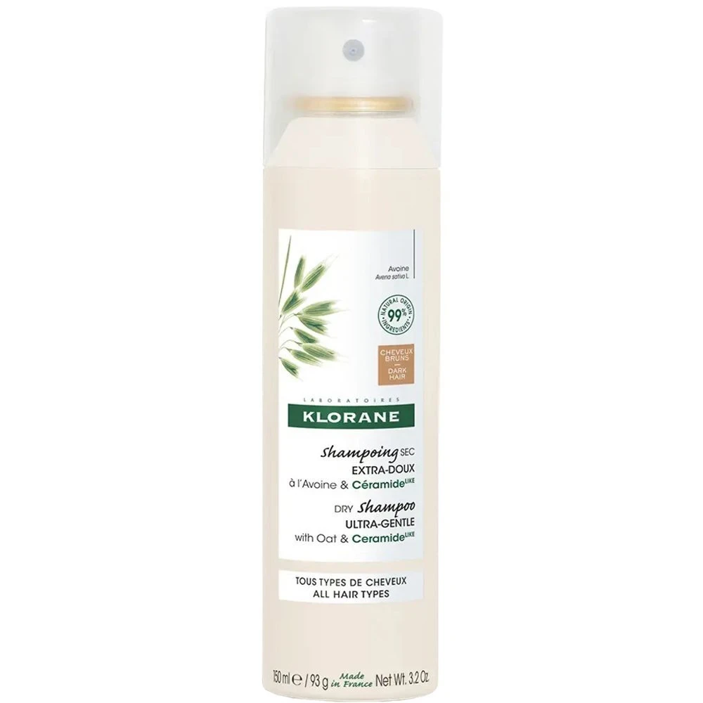 Klorane Dry shampoo με Βρώμη & Ceramide με Χρώμα 150ml