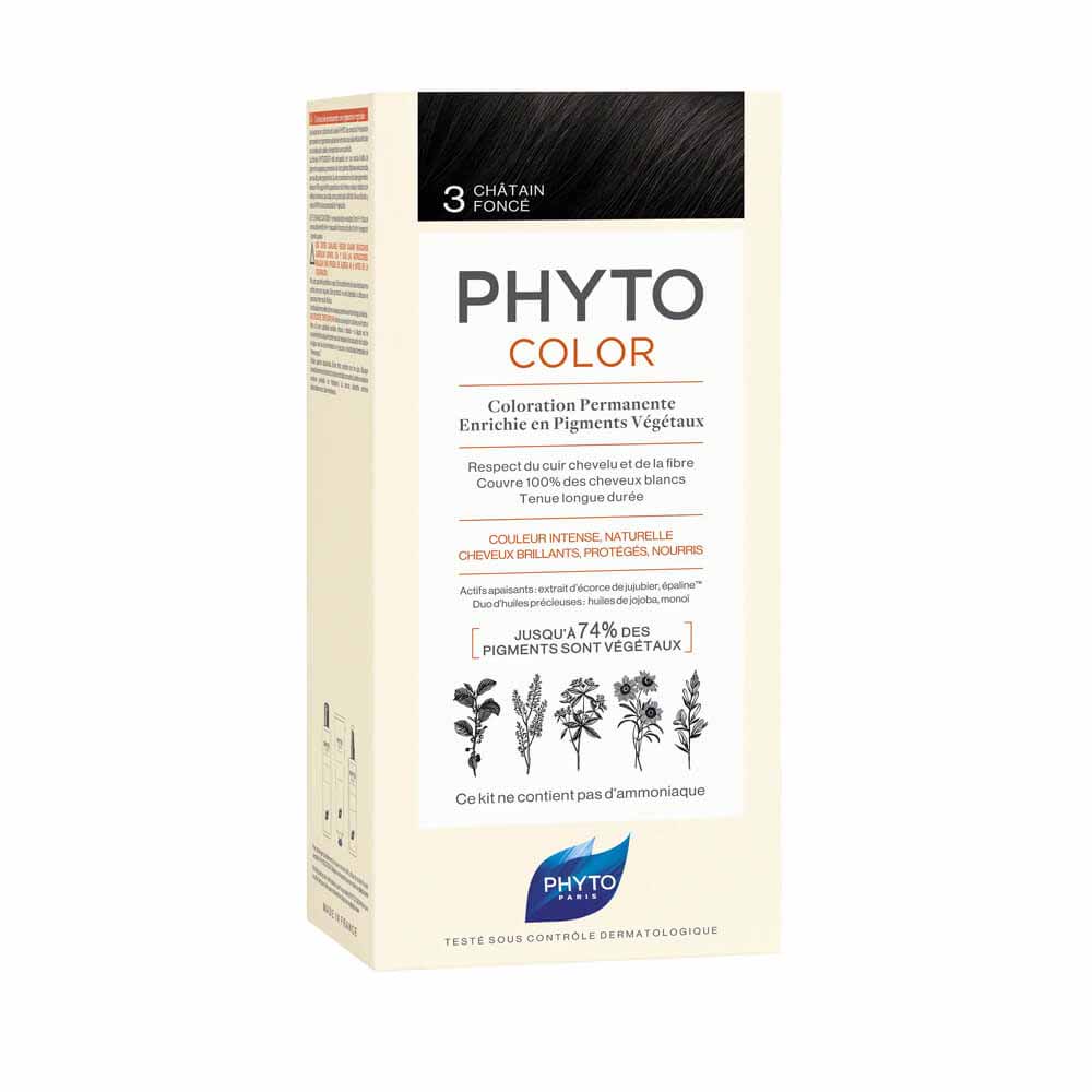 251870 PHYTOCOLOR 3 Καστανό σκούρο Pharmabest PHYTO