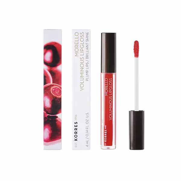 249498 KORRES MORELLO Voluminous Lipgloss 54 Real Red 4ml Pharmabest