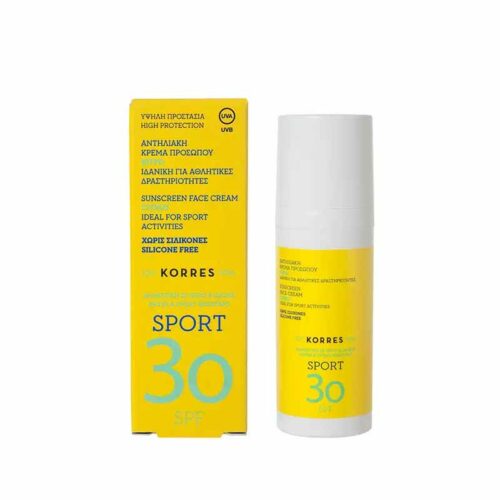 250490 KORRES ΚΙΤΡΟ SPF30 Αντηλιακή Κρέμα Προσώπου Sport 50ml Pharmabest