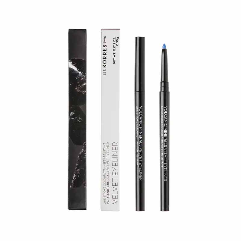 255281 KORRES VOLCANIC MINERALS Velvet Eyeliner 82 Frozen Blueberry Pharmabest