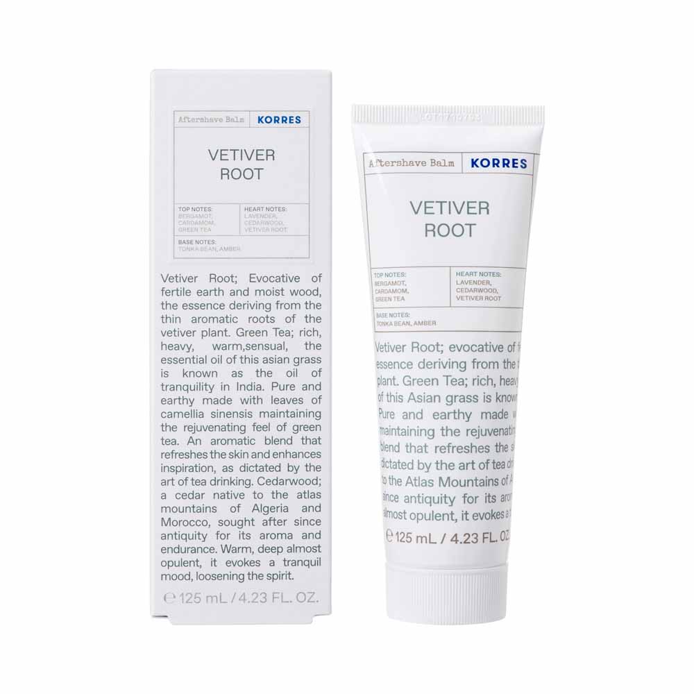 256074 KORRES VETIVER ROOT AFTERSHAVE 125ml Pharmabest 1