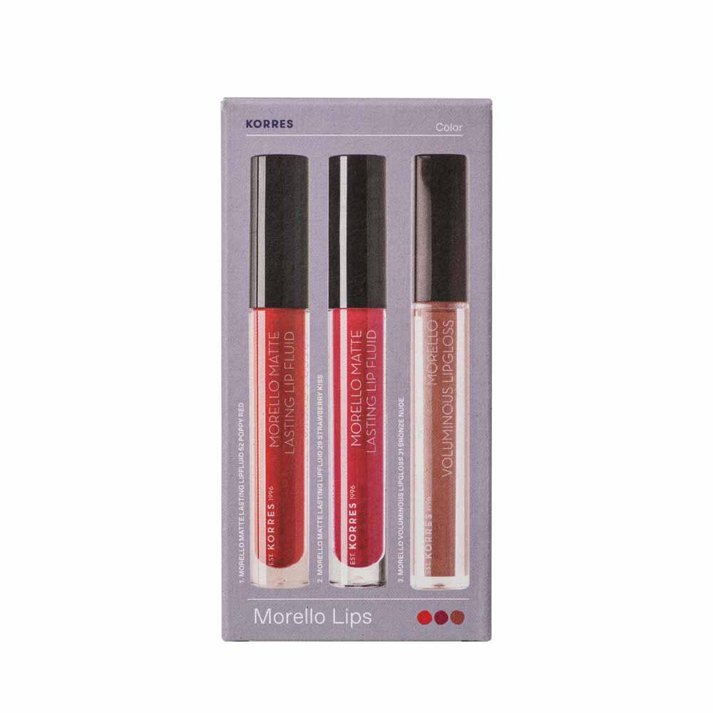 258362 KORRES MORELLO GLOSS31LIP.FLU .29.52 TRIO Pharmabest 1