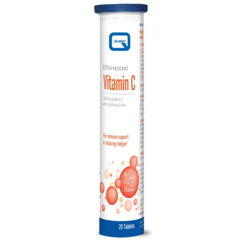 Quest Vitamin C 1000Mg Effervescent αναβράζουσα βιταμίνη C με 20 ταμπλέτες