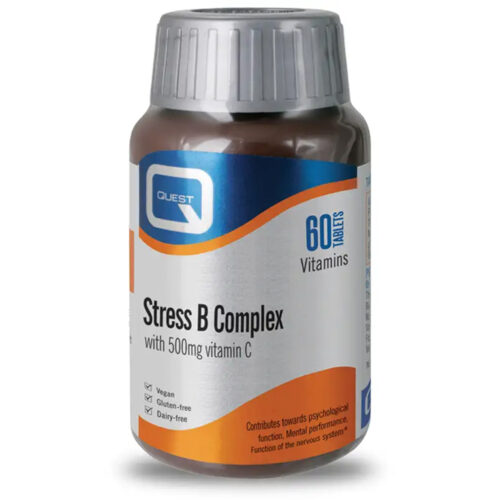 5022339888017 Quest Stress B Complex 500 Mg C 60Tabs Pharmabest