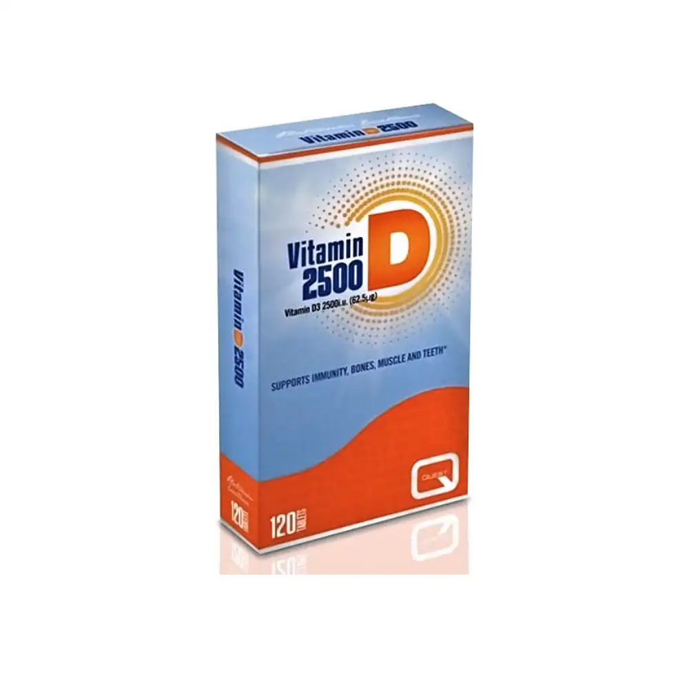 5205965103017 Quest Vitamin D3 2500 Iu 120Tabs Pharmabest