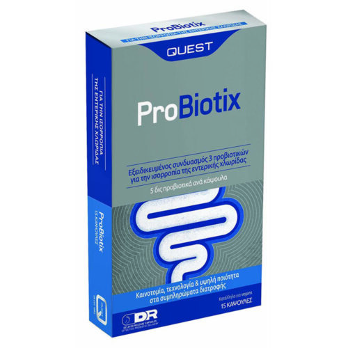 5205965107114 Quest Probiotix 15Caps Pharmabest